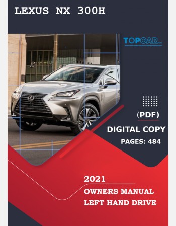 2021 lexus nx 300h owners manual